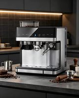 Nouvelle machine à expresso semi-automatique conforme aux normes, cafetière, machine à préparer le café
