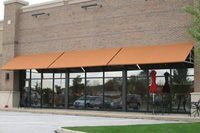 Bâche en PVC imperméable 580gsm 610gsm pour stores et toits extérieurs