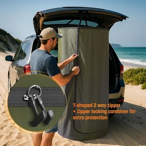 <span class=keywords><strong>Tente</strong></span> portative de vestiaire avec sac de transport <span class=keywords><strong>pour</strong></span> hayon de SUV <span class=keywords><strong>pour</strong></span> la plage de douche de camping et la cabine de <span class=keywords><strong>toilette</strong></span> - Product Image 3