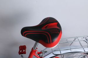 Vélo de ville à <span class=keywords><strong>bas</strong></span> prix rose fille <span class=keywords><strong>femme</strong></span> Mini <span class=keywords><strong>cadre</strong></span> en acier sûr avec panier aller au travail 24 pouces dame vélo - Product Image 2