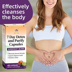 Cápsulas de Desintoxicación y Purificación de 7 Días de Marca Privada, Limpian Eficazmente el Cuerpo, Mantienen la Vitalidad, Suplementos de Vinagre - Product Image 2