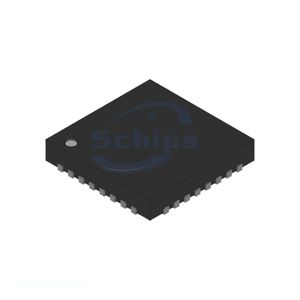 ชิ้นส่วนอิเล็กทรอนิกส์ตัวควบคุมการสลับสวิตช์ดั้งเดิม (PMIC) ISL6421ER 32 VFQFN แบบมีแผ่นต่อภายนอก - Product Image 1