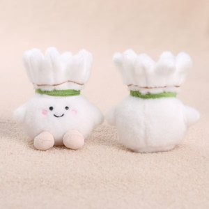 Creative Cotton Filled <strong>Washed</strong> Ball Doll Creative Badminton Pendant Keychain Cute Keychain Toy for Stress Relief Soft Fufu - Product Image 5