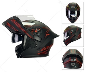 Casco de Motocicleta Integral ABS con Visera Doble Abatible y Alerón Trasero Grande, para Todas las Estaciones, Directo de Fábrica - Product Image 6