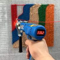 Promotion : Machine à tufter 2-en-1 pour tapis, pistolet à tufter manuel pour tapis à poils coupés