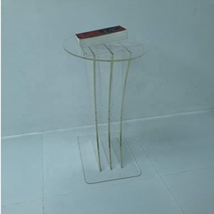 Pochoir en acrylique transparent personnalisé en Lucite, Perspex <span class=keywords><strong>pas</strong></span> <span class=keywords><strong>cher</strong></span>, <span class=keywords><strong>pupitre</strong></span> sur pied, lustre moderne en acrylique, Design en plastique - Product Image 5