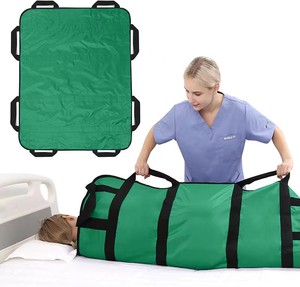 Cinturón de Transferencia Ajustable Portátil para Exteriores OLF, Dispositivo de Asistencia para Caminar Seguro con Correas para Piernas y 6 Asas - Product Image 3