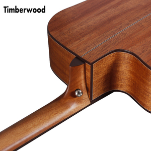 OEM <span class=keywords><strong>guitarra</strong></span> 40 pulgadas corte madera <span class=keywords><strong>guitarra</strong></span> acabado mate abeto sapele de vuelta/lado <span class=keywords><strong>guitarra</strong></span> acústica - Product Image 5