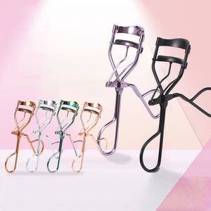 12 Farben Glänzender Roségold Private Label Wimpernzange <span class=keywords><strong>Re</strong></span>-Lift Sofort-Wimpernzange mit Silikon-Ersatzpads - Product Image 2