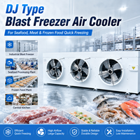 Évaporateur de chambre froide en acier inoxydable avec dégivrage électrique pour systèmes de stockage frigorifique de fruits de mer et de poisson