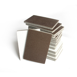 <span class=keywords><strong>Lija</strong></span> de espuma cuadrada roja de 70*100mm para uso en húmedo o seco, con flocado de doble cara, para pulido de coches, metal, madera y paneles de yeso. - Product Image 5