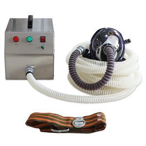 Yuexiang công nghiệp cung cấp oxy Thiết bị bán buôn khép kín đầy đủ mặt nạ điện không khí mặt nạ dài ống Sản phẩm an toàn - Product Image 1