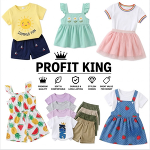 Conjuntos de Verano para Niños Pequeños y Niños, Ropa Diaria Sencilla, Envío Aleatorio Mixto y Venta al Por Mayor Mixta - Product Image 1