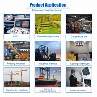 Codesys Sps Intégré Siemens 12 pouces HMI LCD Sharp LQ104S1LG81 Panneau Master Cermate Mini OLED HMI Écran tactile