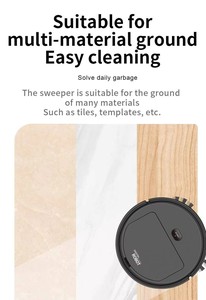 Robotic 3-in-1 Sweeping Sucking <b>Mopping</b> Vacuum Cleaner with High Suction Automatic <b>Cleaning</b> Eco-Friendly Room-By-Room Navigation - Product Image 4