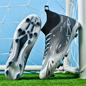 Botas de fútbol nuevas de <span class=keywords><strong>Cristiano</strong></span> <span class=keywords><strong>Ronaldo</strong></span> para césped artificial TF y tacos largos AG, para jóvenes, entrenamiento de verano en césped sintético. - Product Image 3