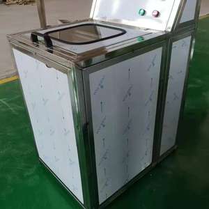 <span class=keywords><strong>Machine</strong></span> de nettoyage et de rinçage pour seaux d'eau purifiée, destinée aux stations d'eau, pour le nettoyage des parois intérieures et extérieures des seaux - Product Image 4