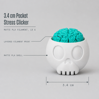 Porte-clés anti-stress imprimé en 3D en forme de boulette, jouet clavier à presser, vente en gros, cadeau de fête