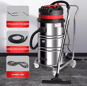 Máy hút bụi công nghiệp ba trong một 220V 80 lít cho rèm sofa khách sạn làm sạch điều kiện mới cho bụi xây dựng - Product Image 4