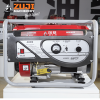 Générateur à essence portable ZUJI 4800, moteur en cuivre pur, puissance nominale 2,8 kW, puissance maximale 3,4 kW, monophasé, moteur 3 kW, haute productivité, ISO9001
