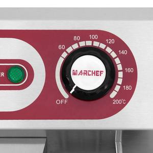 <span class=keywords><strong>Friteuse</strong></span> électrique professionnel, 22l, en acier inoxydable, pour la cuisson des pommes de terre, dinde, équipement pour la friture du poulet frit, avec 2 paniers - Product Image 2