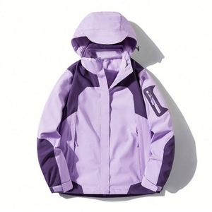 Veste en cuir brodée de haute qualité, personnalisable OEM, avec impression, maille, imperméable, fermeture éclair, tendance - Product Image 5