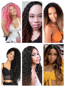 고급 합성 섬유로 만든 부드러운 천연 컬로 만든 딥 웨이브 브레이드 헤어 - Product Image 6