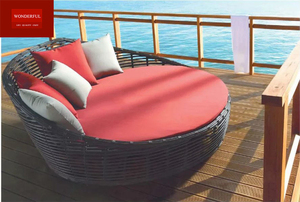 <span class=keywords><strong>Lettino</strong></span> Prendisole da Esterno in Rattan per Spiaggia e <span class=keywords><strong>Mare</strong></span>, Design Relax, Colore a Scelta - Product Image 6
