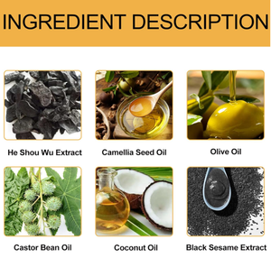 Bán Buôn 2 Pcs Mỗi Bộ Đen Dầu Gội Thanh Xà Phòng Cho Màu Xám Tóc Dầu Gội Đầu Cho Tóc Đen - Product Image 6