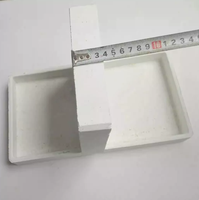 Crucible et Sagger Céramique Réfractaire en Corindon-Mullite pour Four de Frittage de Zircone à Haute Température
