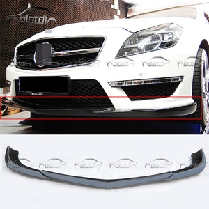ลิ้นกันชนหน้าคาร์บอนไฟเบอร์ สปอยเลอร์ปีกเล็ก สำหรับ Mercedes Benz W218 C218 CLS ปี 2014-2016 - Product Image 1