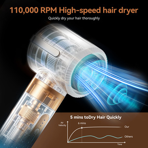 Styler capillaire 7 en 1, multi-styler haute vitesse, <span class=keywords><strong>brosse</strong></span> à air chaud, sèche-cheveux en une seule étape, peigne à air chaud professionnel pour salon, outils de coiffage - Product Image 3