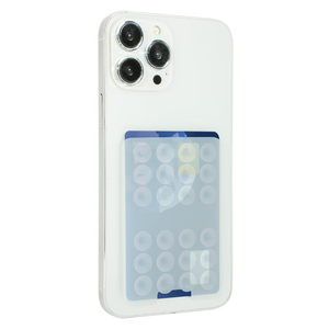 Manufacture <strong>Custom</strong> Logo Phone Accessories Silicone Wallet Card Pocket Holder Anti-slip Suction Cups <strong>Mat</strong> <strong>for</strong> Phone <strong>Cases</strong> - Product Image 6
