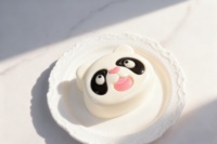 Moule à gâteau en silicone visage de panda mignon 3D Animal