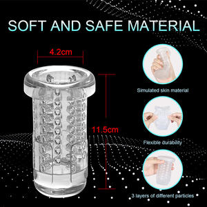 Sextoy Tpe Masturbators Voor Vagina Telescopische Rotatie Mannelijke Masturbatie Machine Volwassen Vibrator Seksspeeltjes Voor Mannen - Product Image 2