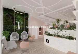 Sillón de Pedicura Moderno con Iluminación LED y Diseño Personalizable, Muebles de Salón de Uñas de Madera Contrachapada E1 para Manicura y Pedicura - Product Image 5