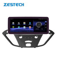 ZESTECH 12,3 pulgadas QLED coche DVD reproductor Multimedia para tránsito Ford Tourneo 2017, 2018 de 2019 Android 11 8 + 128GB Octa/8 Core CPU 7862