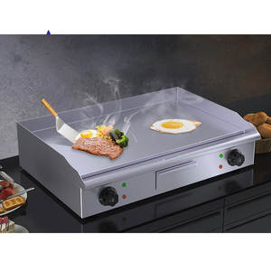 Lyroe газовая плоская сковородка-антипригарная плоская большая решетка для столешницы Плоская верхняя решетка для барбекю решетка - Product Image 5