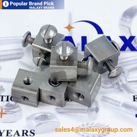 Écrous de connexion hexagonaux fixes en aluminium Malaxy M3 M4 M5 M6, écrous carrés pour boîtier d'ordinateur, écrous de fixation pour blocs acryliques