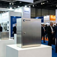 Boîtier en acier inoxydable testé en pulvérisation salée L CE RoHS 480H, boîtier IP66 pour environnements difficiles HMB-BX