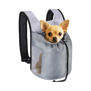 Đôi ngoài trời Đi Bộ Đường Dài vật nuôi tàu sân bay du lịch không thấm nước lưới túi thoáng khí có thể gập lại Ba lô tàu sân bay cho mèo và chó - Product Image 1