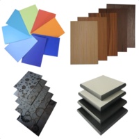 Láminas/Rollos de HPL Decorativo de Alta Presión de 0.5mm - 1.0mm de Grosor para Revestimiento de Bordes