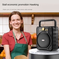 Haut-parleur portable d'extérieur, système audio multifonctionnel pour la maison et la danse de rue, microphone, radio pour paiement par code QR et carte