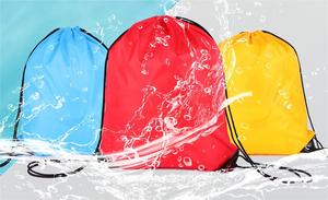 Polyester không thấm nước hai mặt dây kéo túi tùy chỉnh ba lô túi cho thể thao - Product Image 3