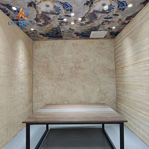 MCM Carreaux de pierre souples pour le découpage, texture bois, revêtement mural décoratif, placage de pierre souple pliable, aspect bois scié - Product Image 4