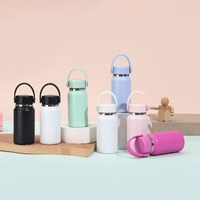 Nouvelle bouteille d'eau sport portable en acier inoxydable de 7 oz, bouteille d'eau portable pour l'extérieur, bouteille isotherme sous vide, personnalisation