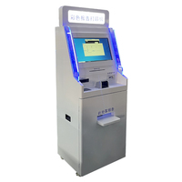 Kiosque d'hôpital avec imprimante 80 mm, kiosque interactif intelligent, impression de rapport de test, distributeur automatique de paiement avec éclairage LED