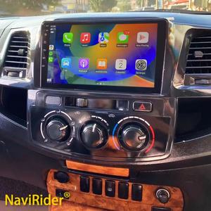 Reproductor Multimedia para Auto con CarPlay de 9 Pulgadas y 128 GB con Voz AI para Toyota Fortuner Hilux Revo Vivo 2007-2015, Estéreo para Auto, Navegación Automática - Product Image 1