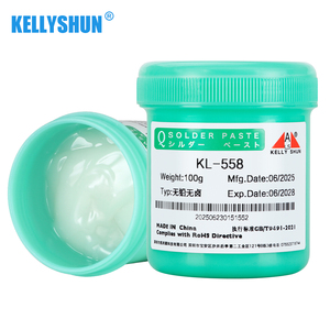 Zinn-Lötfluss für elektronische Komponenten und PCB-Harz-Schweißpaste für Mobiltelefonenwartung Messingmaterial - Product Image 1