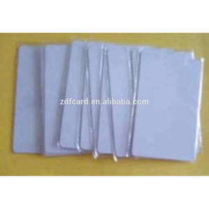 Tarjeta de PVC en blanco RFID, código QR de pago con chip 1K, código de acceso, tarjeta RFID blanca de 13,56 MHz, ADN 424, ISO 14443A, NFC CR80 - Product Image 5